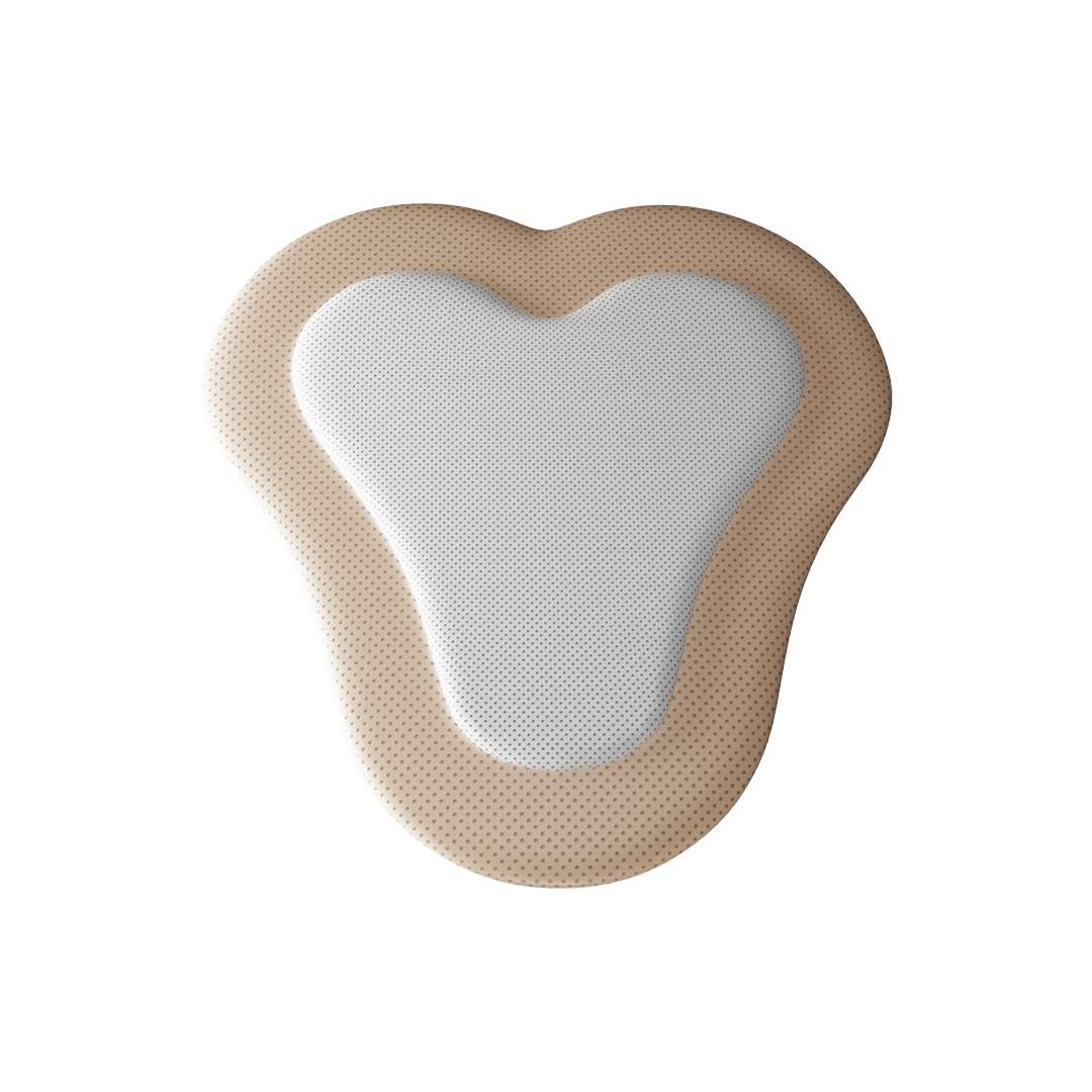 CURATIVO SACRAL ESPUMA C/SILICONE POLARFIX 17X17CM 